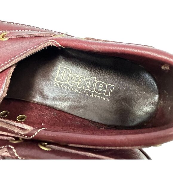Dexter Womans Bowling Shoes Size 6 M Brown Leather USA Vintage New - Picture 8 of 10